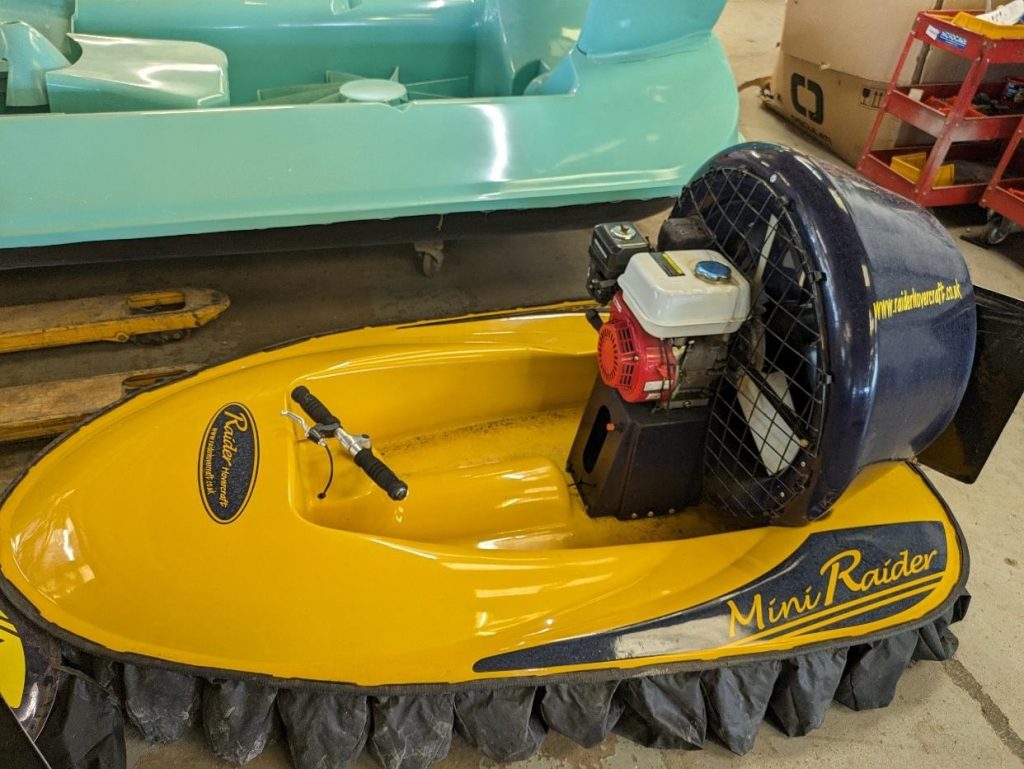 MINI RAIDER – children’s USED hovercraft For Sale